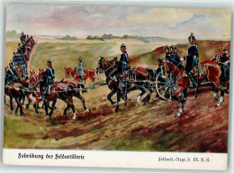 39192011 - Feldartillerie Regiment 9 Fahruebung Nr. IX   AK - Doebrich-Steglitz