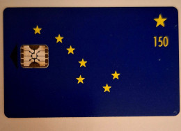 ALASKA___second Chipcard___150u From 1993___2.500ex.___top Condition - [2] Tarjetas Con Chip