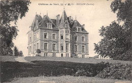 72-BRULON-CHÂTEAU DE VERT-N°373-D/0369 - Brulon