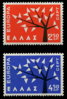GRIECHENLAND 1962 Nr 796-797 Postfrisch X933BC6 - Neufs