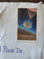 OSIRIS-REx USA Return To Earth Stamp 2024 On Cover - Cartas & Documentos