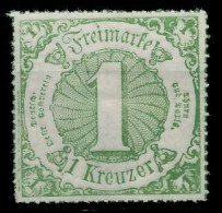 THURN UND TAXIS 1866 Nr 51 Postfrisch X77ABC2 - Ungebraucht