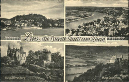 72194589 Linz Rhein Blick Von Rhein Total Burg Dattenberg Burg Ockenfels Linz - Linz A. Rhein