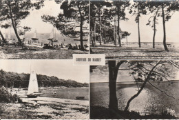 ANDERNOS LES BAINS LA PLAGE DU MAURET SOUVENIR MULTIE VUES 1961 CPSM 9X14 TBE - Andernos-les-Bains