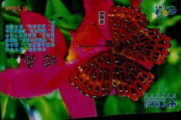 TELECARTE ETRANGERE....PAPILLON.. - Butterflies