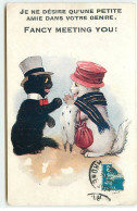 N°22947 - Je Ne Désire Qu'une Petite Amie Dans Votre Genre - Chats Habillés - Comique Series N°3807 - Dressed Animals