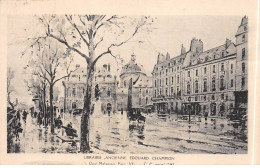 PARIS - Librairie Ancienne Edouard Champion - Quai Malaquais - Très Bon état - Arrondissement: 06