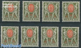 Switzerland 1924 Postage Due 8v, Smooth Gum, Unused (hinged) - Andere & Zonder Classificatie