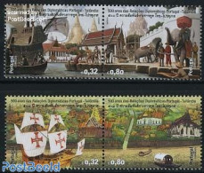 Portugal 2011 500 Years Diplomatic Relations With Thailand 4v, Mint NH, Nature - Transport - Elephants - Ships And Boats - Ungebraucht