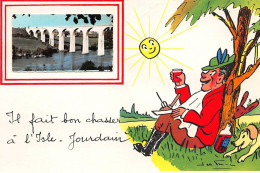 ISLE JOURDAIN : Illustration Jean De Pressac, Il Fait Bon Chasser - Tres Bon Etat - L'Isle Jourdain