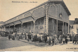 MARENNES : Le Marché, Toillée - Tres Bon Etat - Marennes