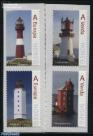 Norway 2015 Lighthouses 4v S-a, Mint NH, Various - Lighthouses & Safety At Sea - Ungebraucht