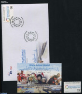 Turkey 2016 World Humanitarian Summit, Folder With 1v, S/s And FDC, Mint NH, Health - Health - Otros & Sin Clasificación