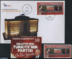 Turkey 2016 AK Party Special Folder, Mint NH, History - Politicians - Otros & Sin Clasificación