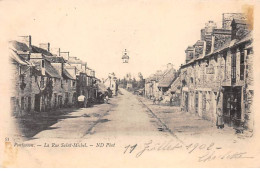 PONTORSON - La Rue Saint Michel - Très Bon état - Pontorson