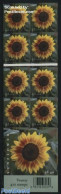 United States Of America 2008 Sunflower Foil Booklet, Mint NH, Nature - Flowers & Plants - Stamp Booklets - Nuovi