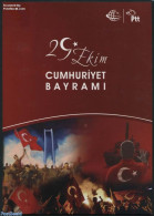 Turkey 2016 Republic Day Special Folder, Mint NH, History - Flags - Andere & Zonder Classificatie