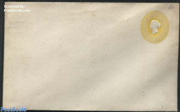 Mauritius 1891 Envelope 50c Yellow, Unused Postal Stationary - Mauritius (1968-...)