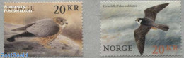 Norway 2017 Definitives, Falcons 2v S-a, Mint NH, Nature - Birds - Birds Of Prey - Nuovi