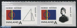 Norway 2017 Traante 2v S-a, Mint NH, History - Flags - Nuovi