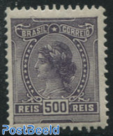 Brazil 1913 500R, Stamp Out Of Set, Mint NH - Neufs