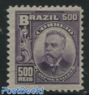 Brazil 1913 500R, Stamp Out Of Set, Mint NH - Unused Stamps