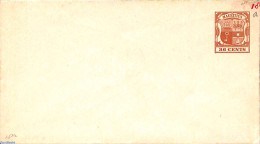 Mauritius 1896 Envelope 36c, 140x79mm, Unused Postal Stationary - Mauricio (1968-...)