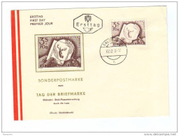 Österreich, 1960, Ersttagskuvert Mit "Tag D. Briefmarke" MiNr.1083 + Tagesstempel Salzburg (12498G) - Stamp's Day