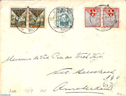 Netherlands 1927 Letter From EDE To Amsterdam, Postal History, History - Coat Of Arms - Storia Postale