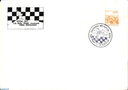 Yugoslavia 1977 Vrsac 1977 Bore Kostica, Postal History, Sport - Chess - Briefe U. Dokumente