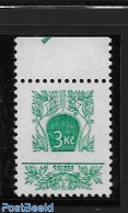 Czech Republic 1995 Definitive 3 Kc., Without Country Name, Mint NH - Andere & Zonder Classificatie