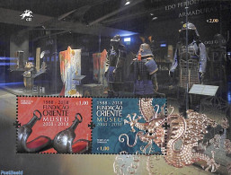 Portugal 2018 Oriental Museum S/s, Mint NH, Art - Art & Antique Objects - Museums - Unused Stamps