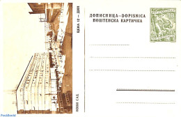 Yugoslavia 1955 Illustrated Postcard 10Din, Unused Postal Stationary - Brieven En Documenten