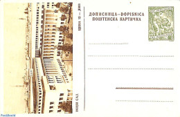 Yugoslavia 1955 Illustrated Postcard 10Din, Unused Postal Stationary - Lettres & Documents