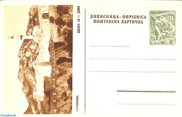 Yugoslavia 1955 Illustrated Postcard 10Din, Unused Postal Stationary - Brieven En Documenten