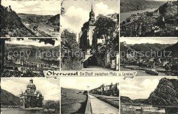 72178553 Oberwesel Rhein Teilansichten Wernerkapelle Die Pfalz Die Loreley Oberw - Oberwesel