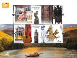 Portugal 2018 European Year Of Cultural Heritage S/s, Mint NH, History - Transport - Europa Hang-on Issues - Trams - A.. - Neufs