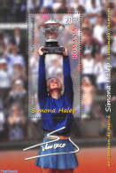 Romania 2018 Tennis, Simona Halep S/s, Mint NH, Sport - Tennis - Unused Stamps