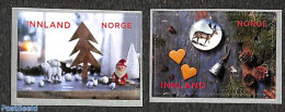 Norway 2018 Christmas 2v S-a, Mint NH, Religion - Christmas - Nuovi