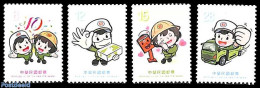 Taiwan 2024 Post 4v, Mint NH, Post - Poste