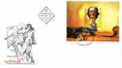 2004  Salvador Dali  S/S- FDC  BULGARIA /Bulgarie - FDC