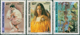 French Polynesia 1989 Sc#512-514,SG562-564 July Festivals Set MLH - Andere & Zonder Classificatie
