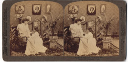 Stereo-Fotografie Underwood & Underwood, London, Suffer Little Children To Come Unto Me  - Photos Stéréoscopiques