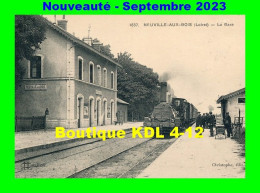 AL REP 58 - Train En Gare - NEUVILLE-AUX-BOIS - Loiret - PO - Reproduction - Stations - Met Treinen