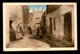 ALGERIE - SAHARA - GHARDAIA - RUE DU MARCHE - Ghardaïa