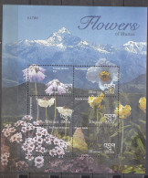 BHUTAN, 2002,  FLOWERS Of Bhutan, SS, MNH, (**) - Bhutan