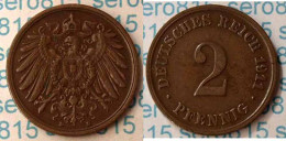 2 Pfennig Kaiserreich Empire 1911 D Jaeger 11  (m305 - 2 Pfennig