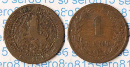 Niederlande Netherlands 1 Cent 1884  (p259 - Altri & Non Classificati