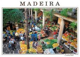 Marchés - Portugal - Funchal ( Madeira ) - No Mercado Municipal - Dans Le Marché - Fruits Et Légumes - Vue Aérienne - CP - Marchés