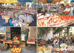 Marchés - Les Marchés De Provence - Multivues - CPM - Voir Scans Recto-Verso - Marchés